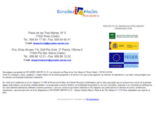 Tablet Screenshot of gonzalez-macias.com